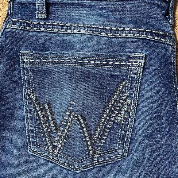 Wrangler Shiloh No Gap Waist Bootcut Jeans Sz 11/12 - Picture 6 of 15